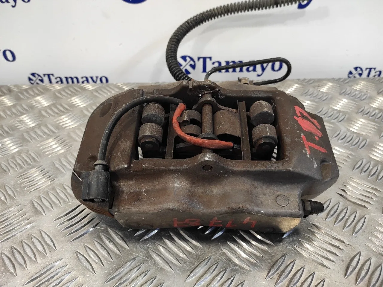 Pinza Freno Trasera Izquierda para Volkswagen Touareg (7La)