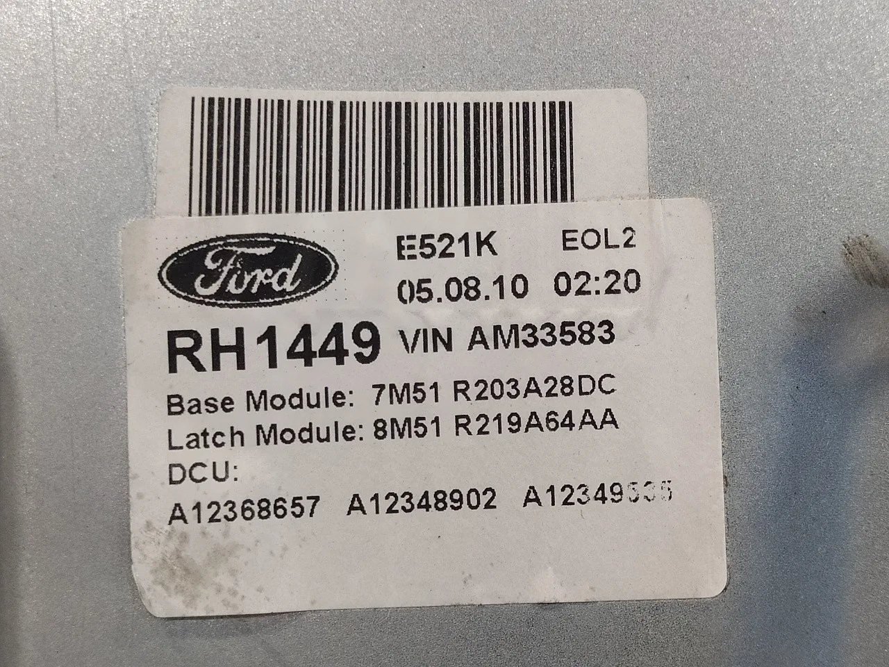 Elevalunas Delantero Derecho para Ford Kuga (Cbv)