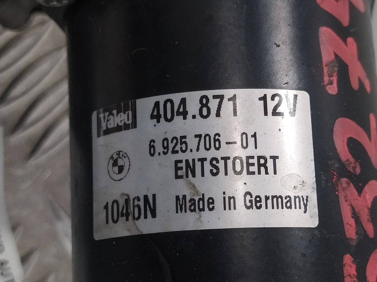 Motor Limpia Delantero para Bmw Serie 1 Berlina (E81/E87)