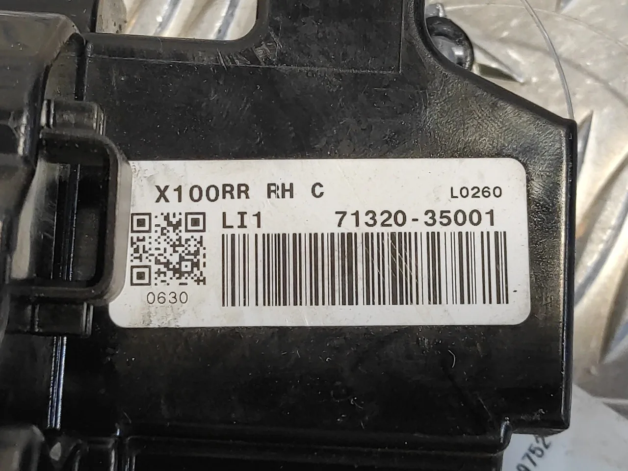 Cerradura Puerta Trasera Derecha para Ssangyong Tivoli