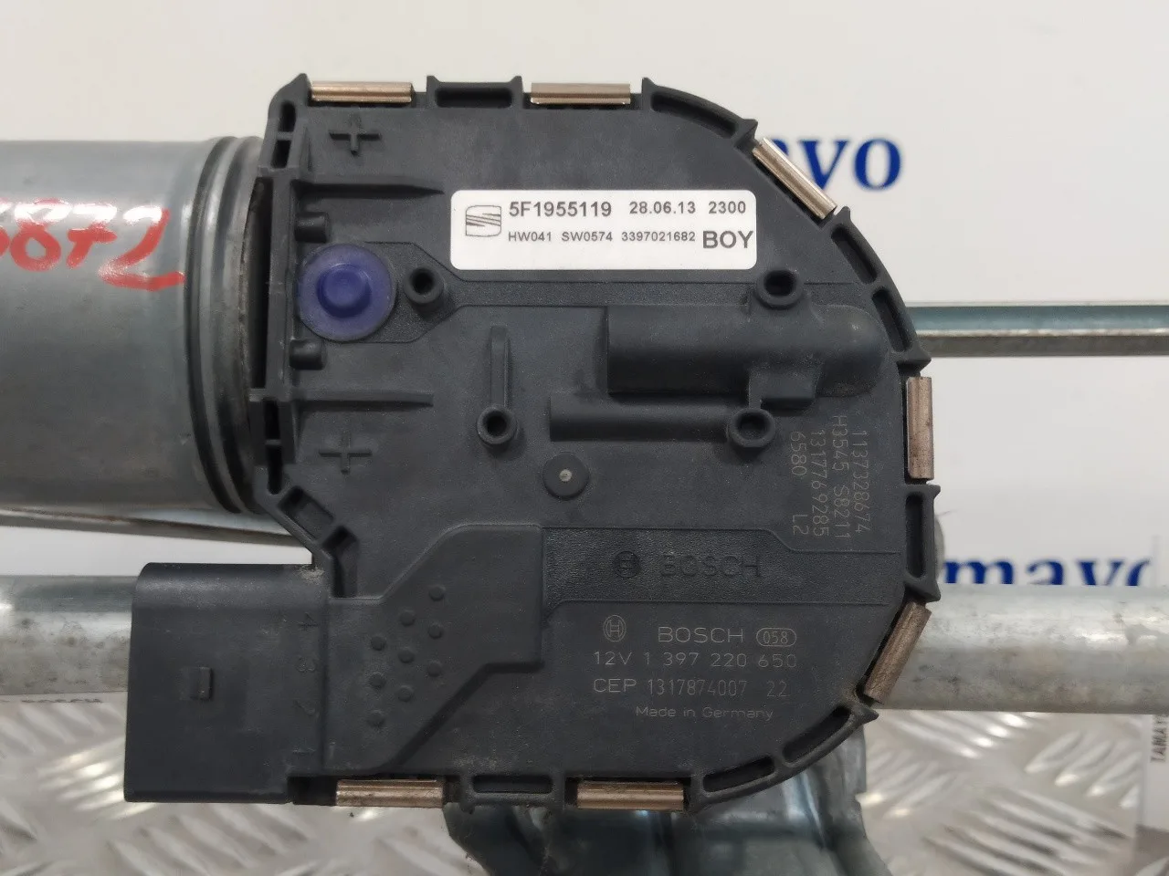 Motor Limpia Delantero para Seat Leon Sc (5F5)