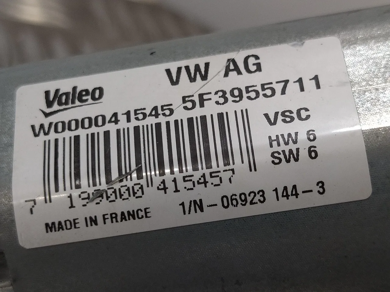 Motor Limpia Trasero para Seat Leon Sc (5F5)