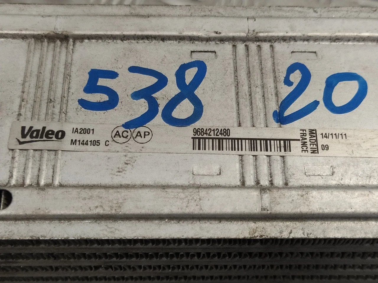 Intercooler para Citroën C4 Picasso