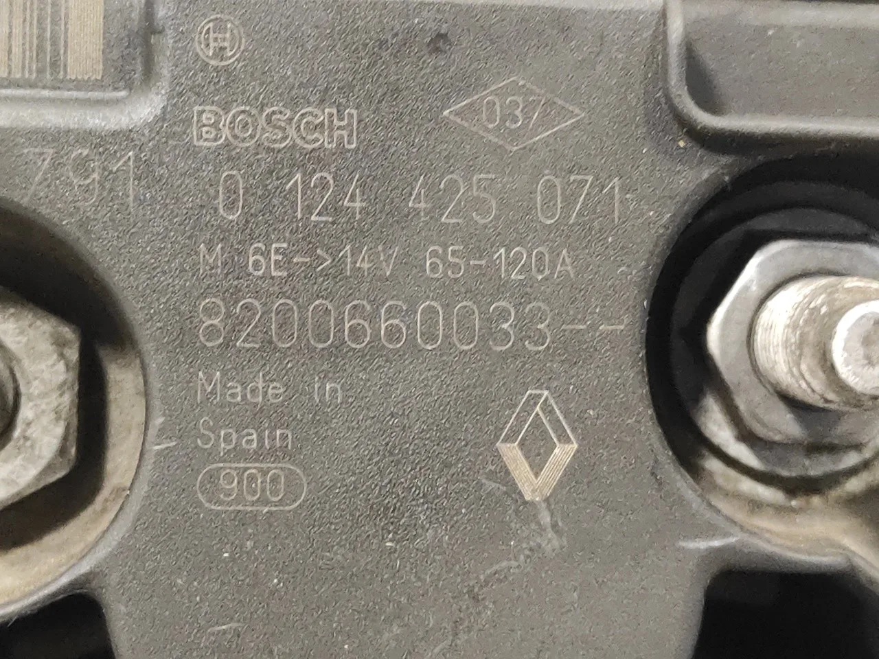 Alternador para Renault Clio Ii Fase Ii (B/Cb0)