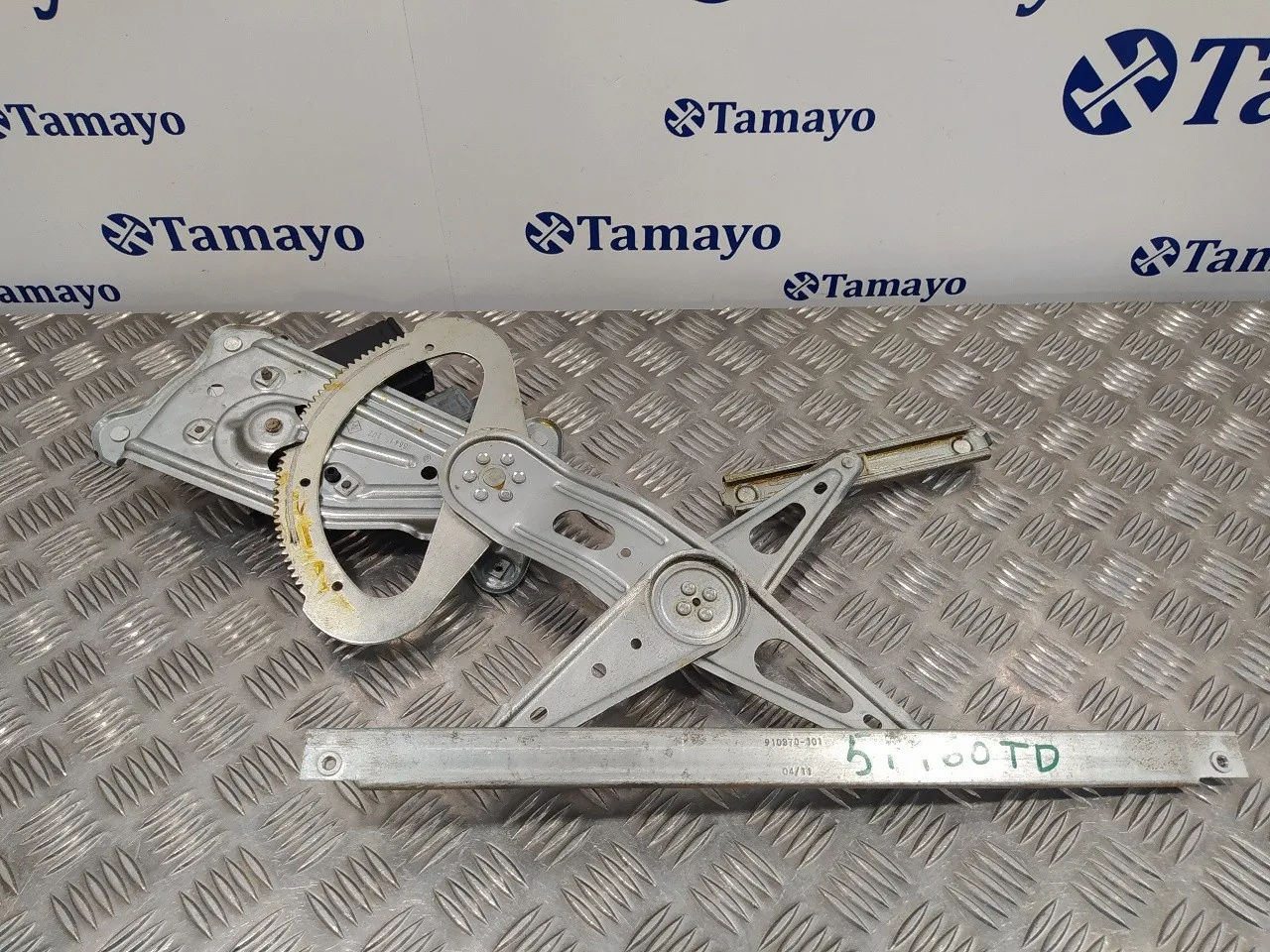 Elevalunas Trasero Derecho para Renault Scenic Iii