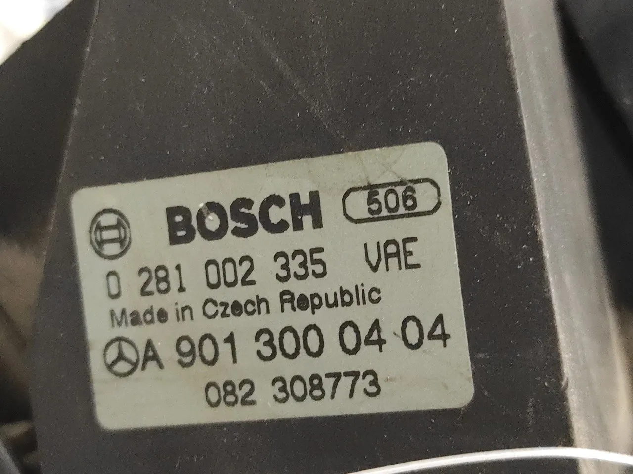 Potenciometro Pedal para Mercedes-Benz Sprinter 02.00 -> Combi