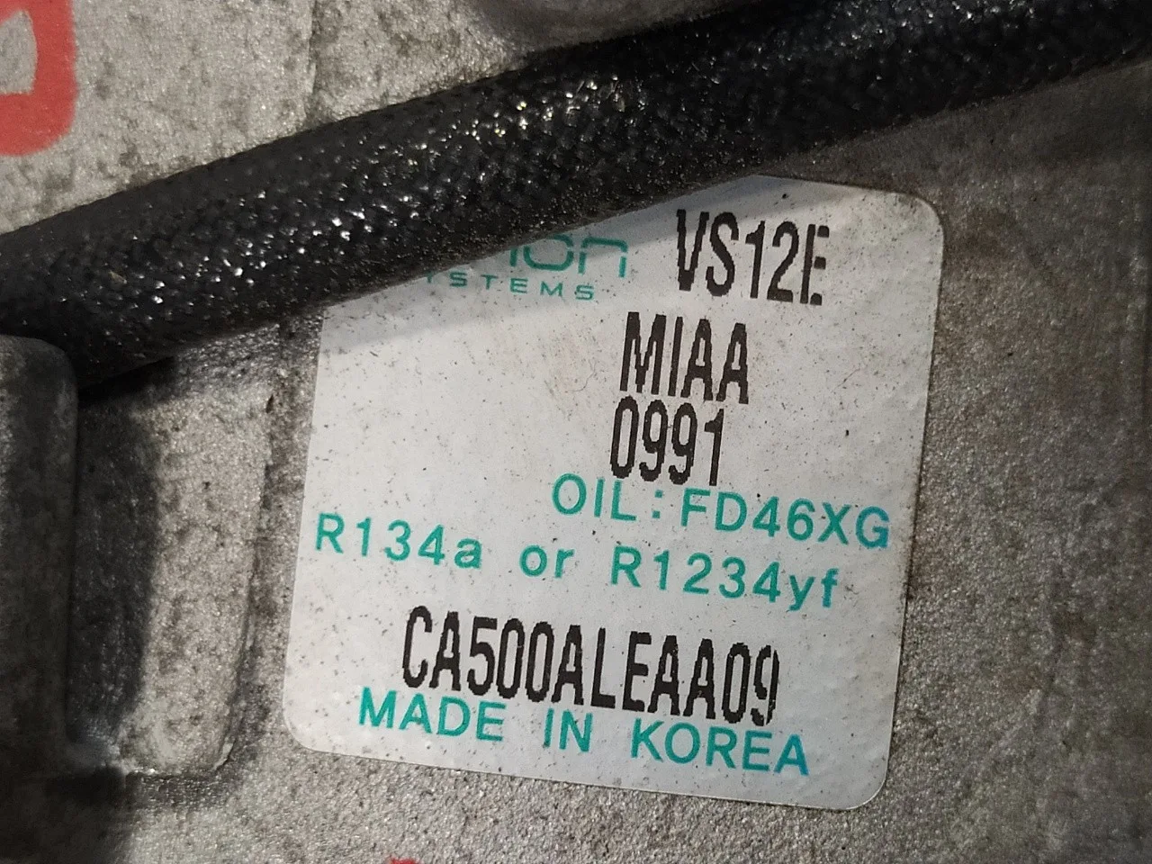 Compresor Aire Acondicionado para Hyundai I20