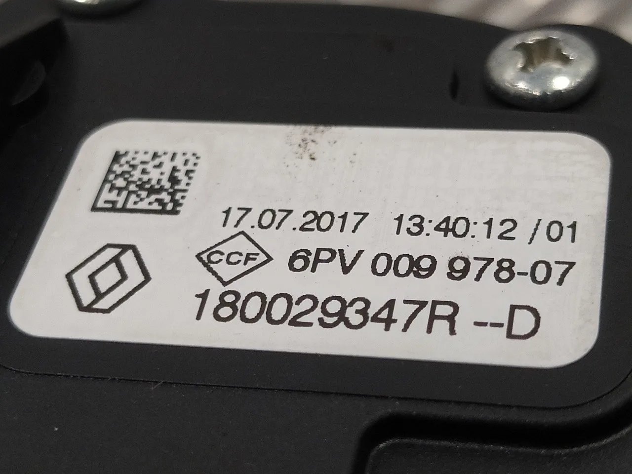 Pedal Acelerador para Renault Clio Iv