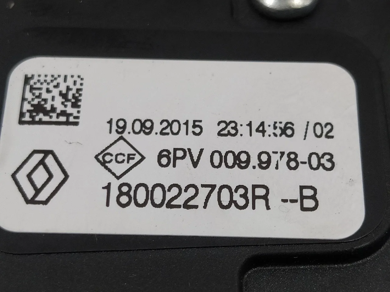 Pedal Acelerador para Dacia Sandero