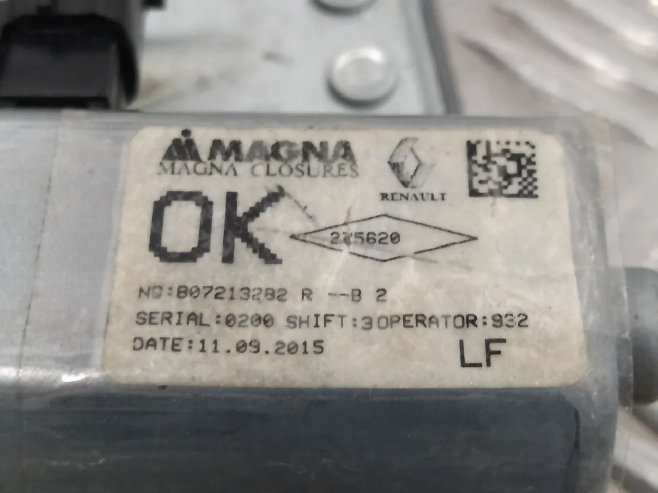 Elevalunas Delantero Izquierdo para Dacia Sandero