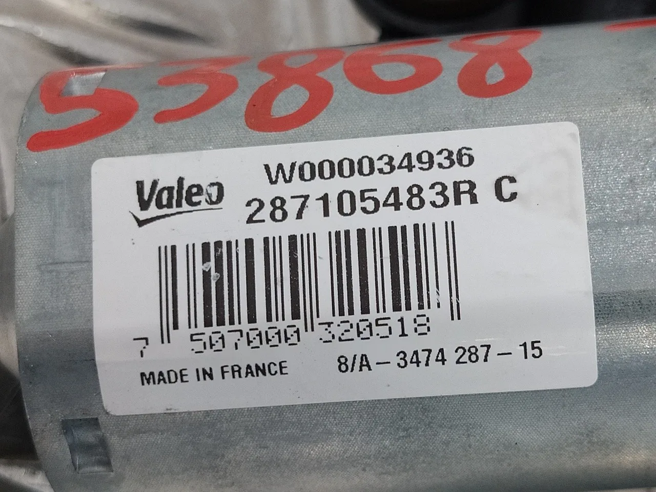 Motor Limpia Trasero para Dacia Sandero