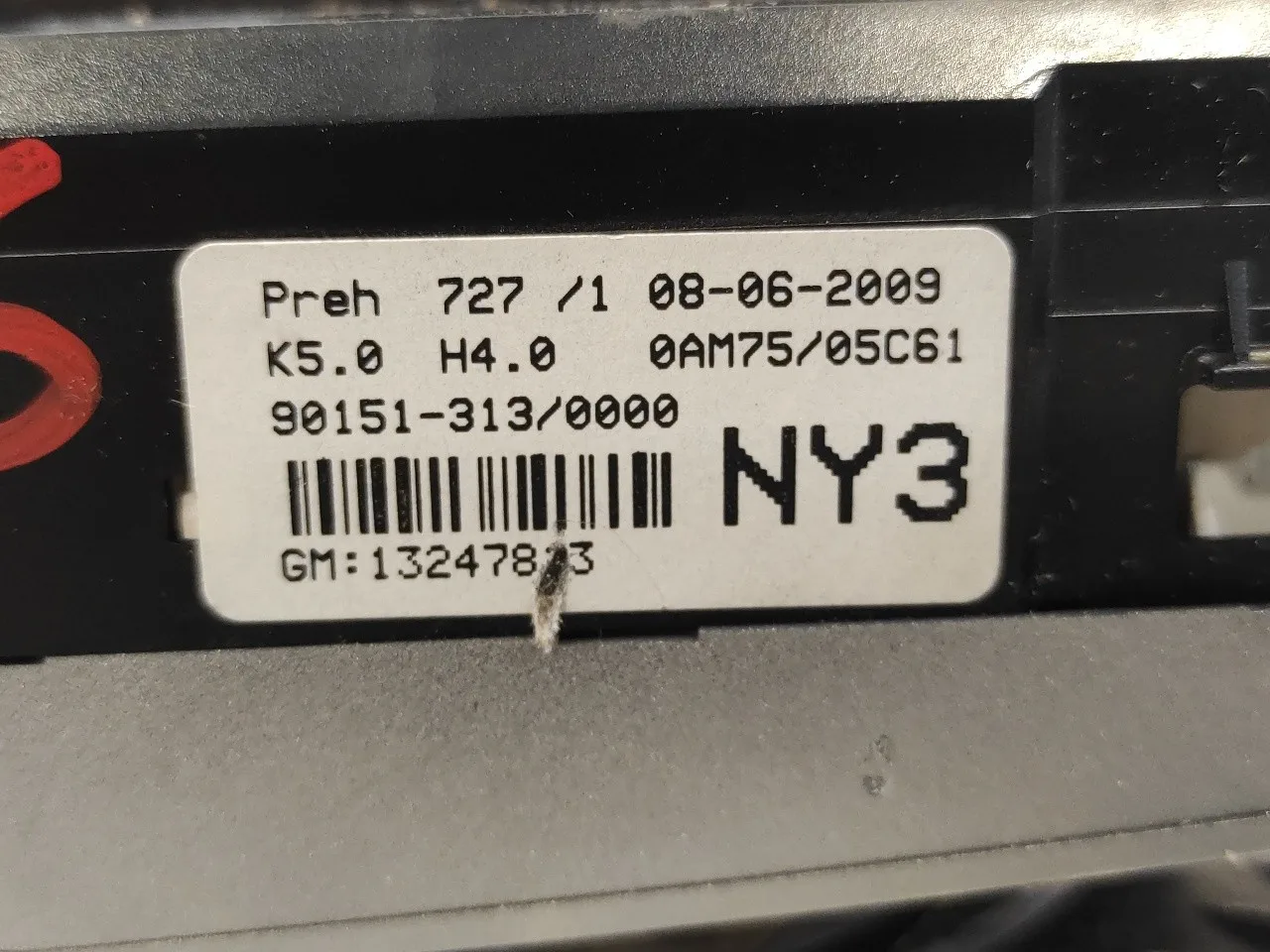 Mando Climatizador para Opel Zafira B