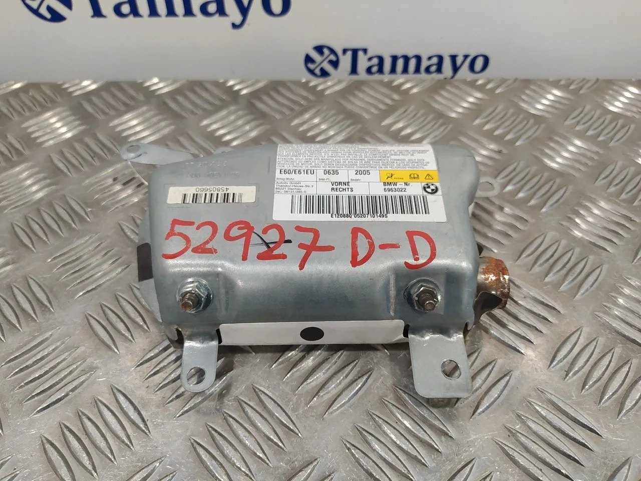 Airbag Lateral Delantero Derecho para Bmw Serie 5 Berlina (E60)