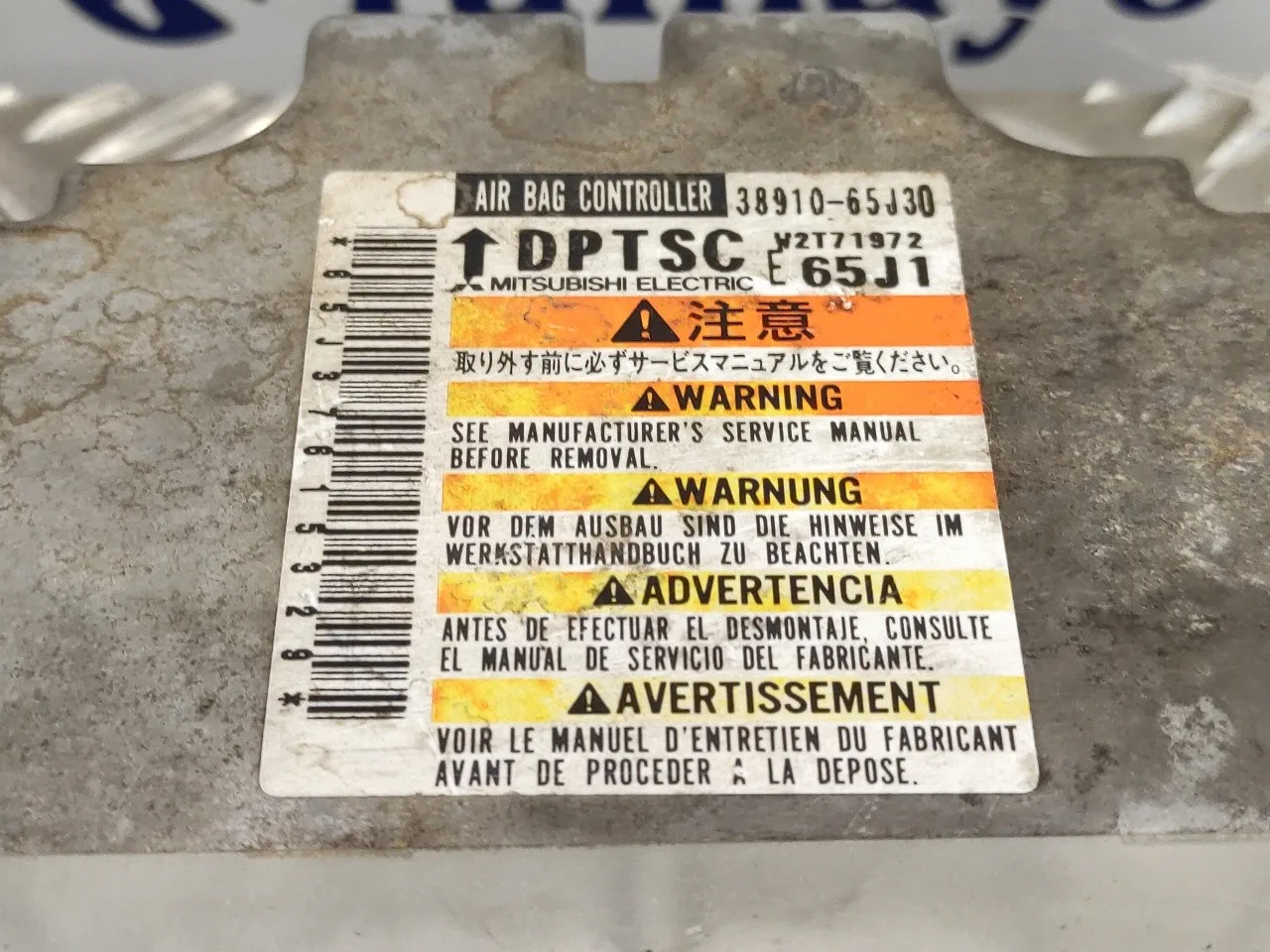 Centralita Airbag para Suzuki Grand Vitara Jb (Jt)