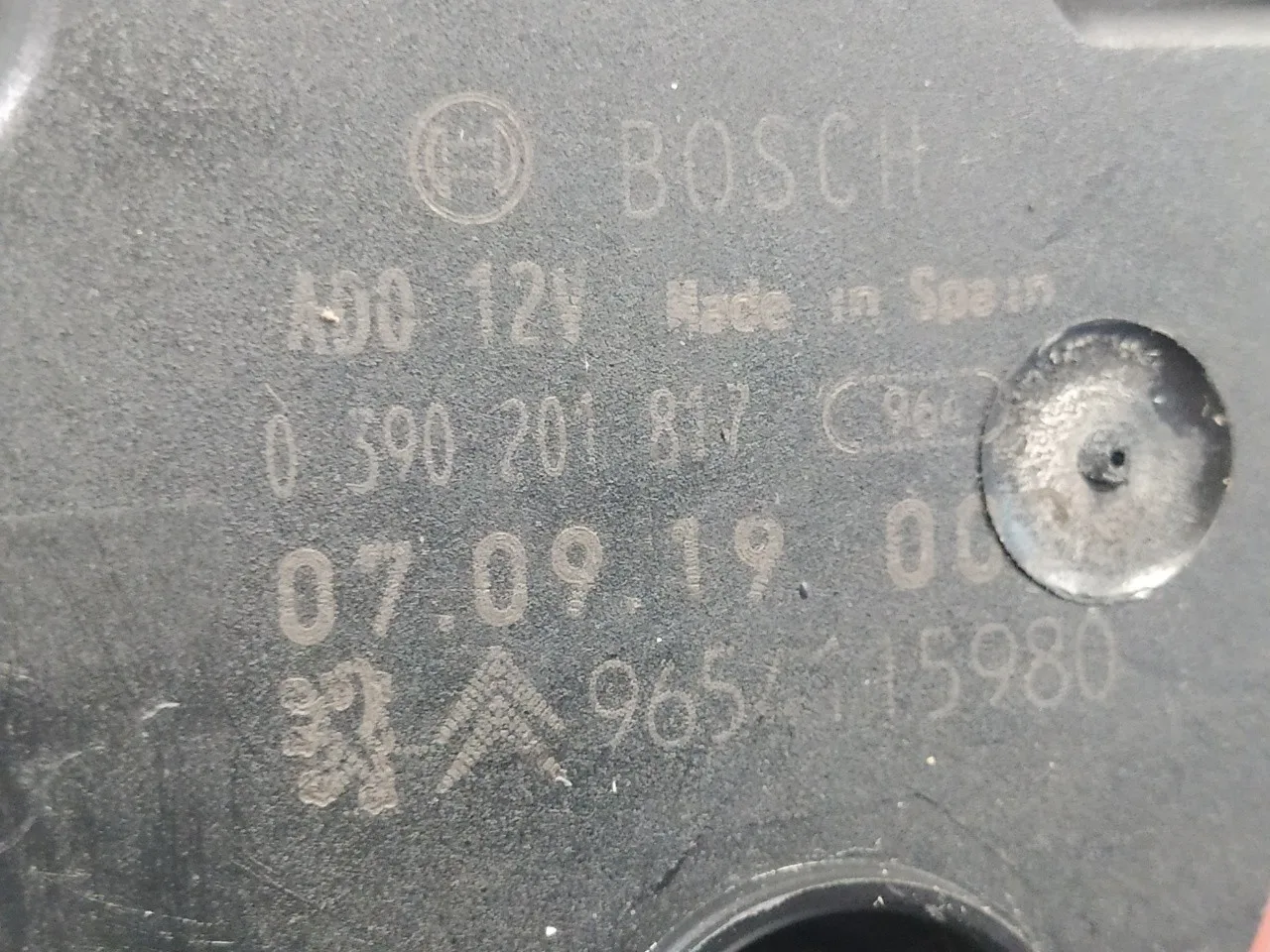 Motor Limpia Trasero para Citroën C4 Grand Picasso