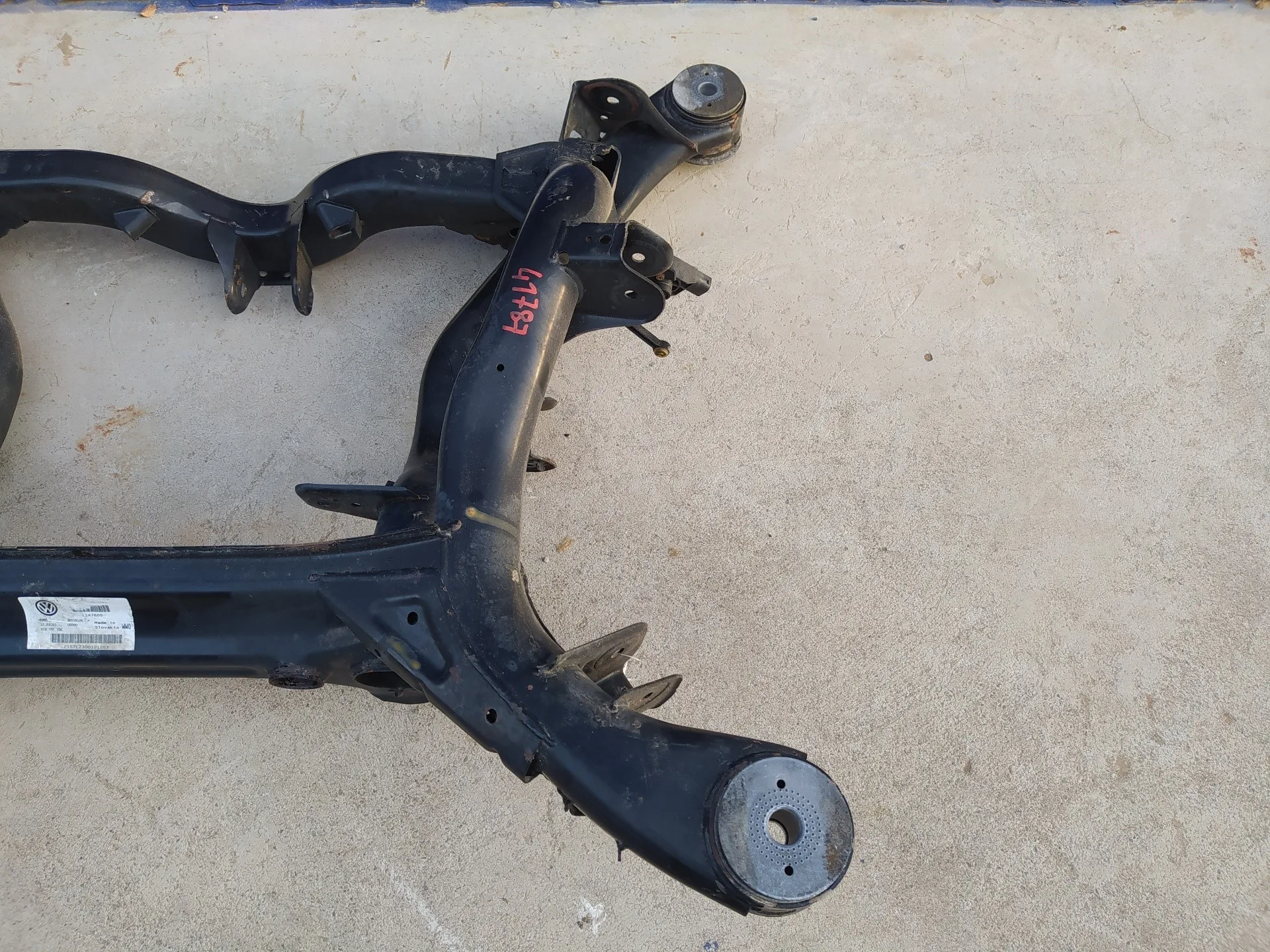 Puente Trasero para Volkswagen Touareg (7La)
