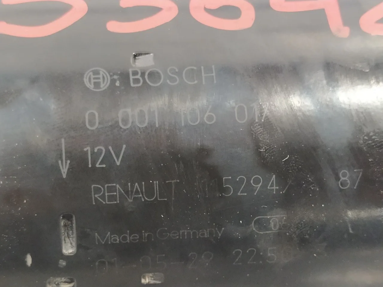 Motor Arranque para Renault Laguna Ii (Bg0)