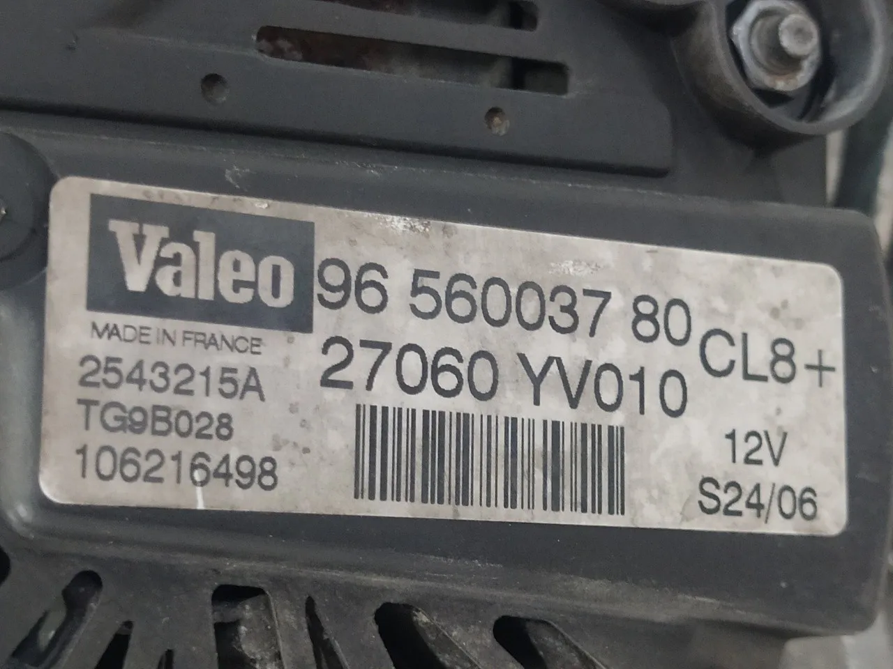 Alternador para Citroën C1