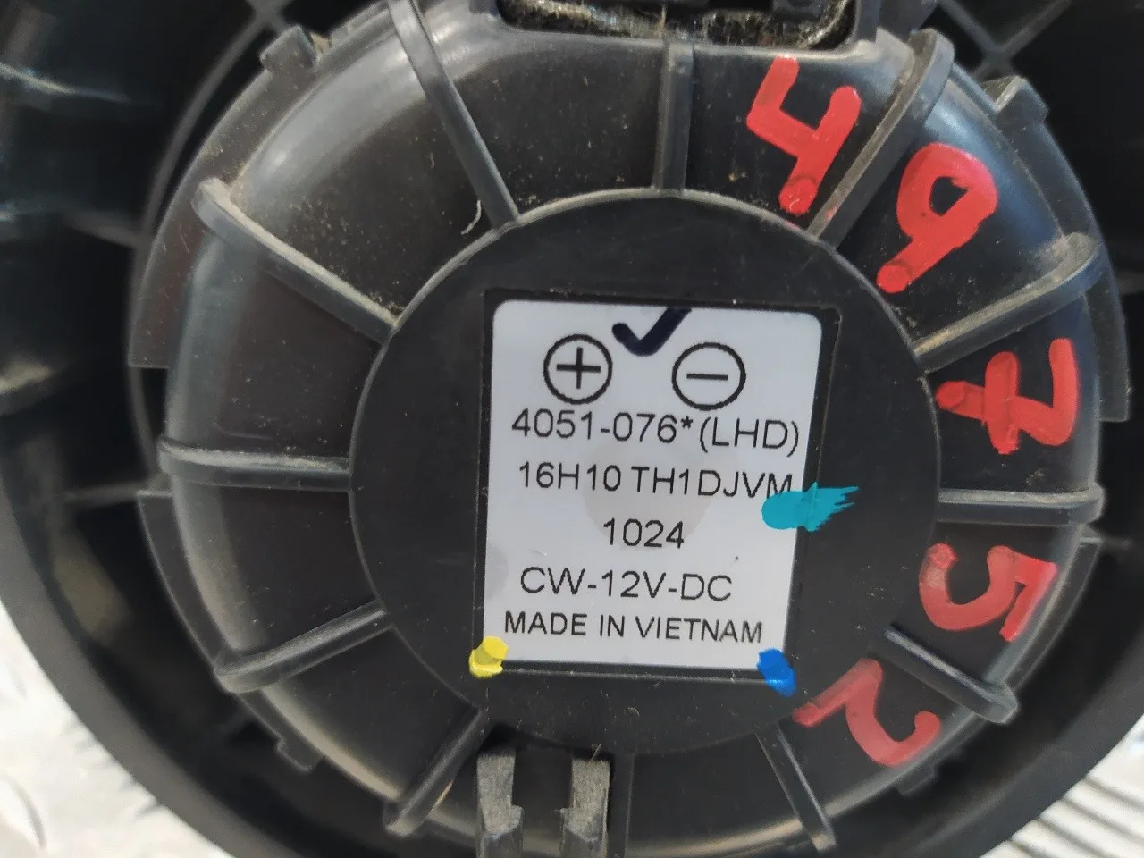 Motor Calefaccion para Ssangyong Tivoli