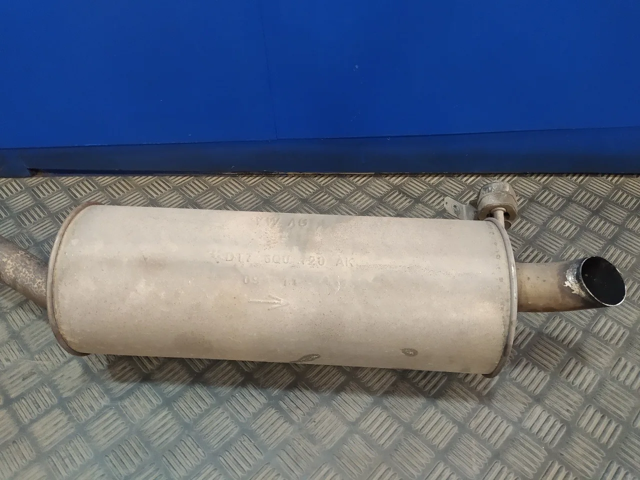 Tubo Escape Trasero para Seat Ibiza (6J5)
