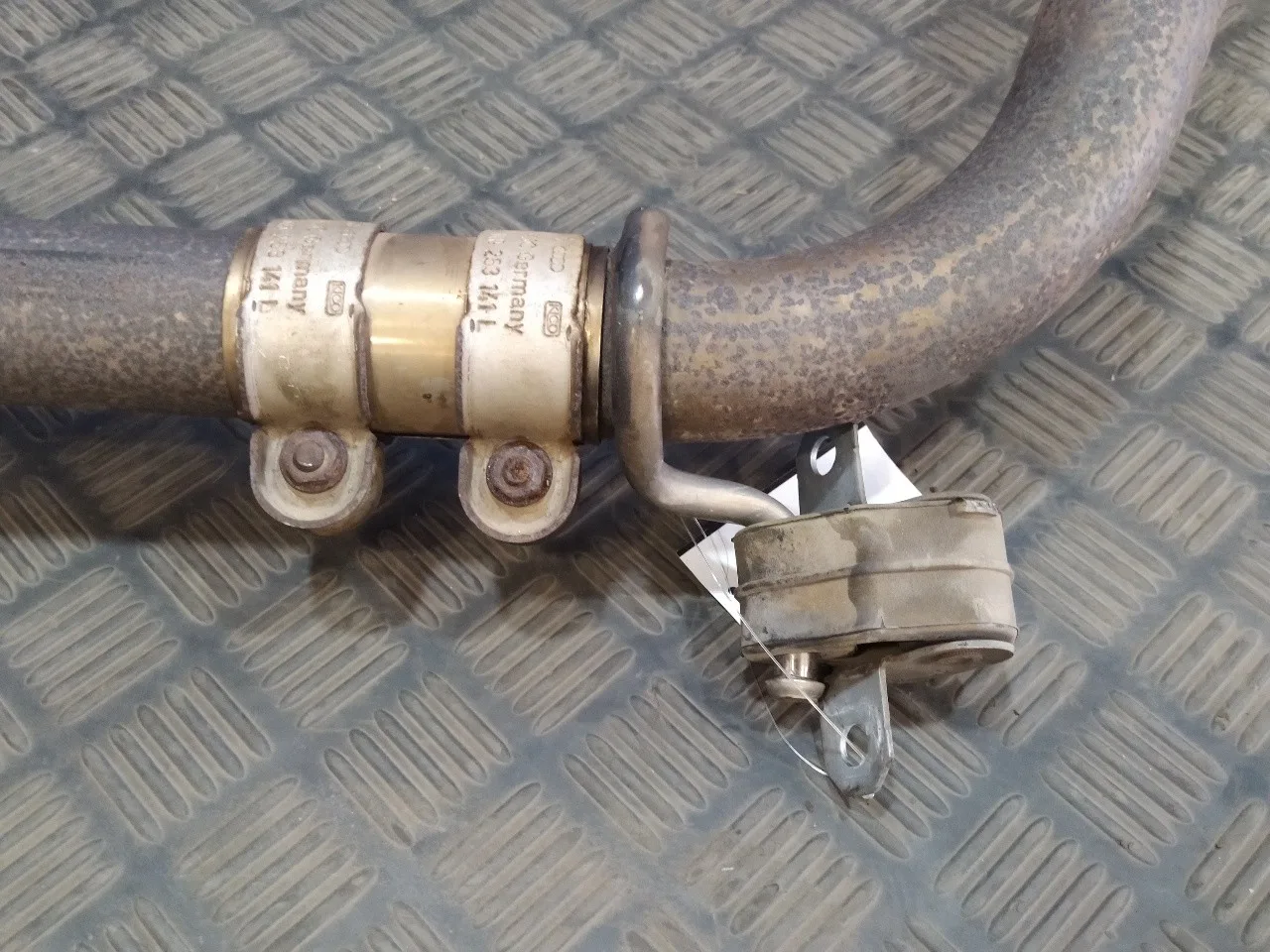 Tubo Escape Trasero para Seat Ibiza (6J5)
