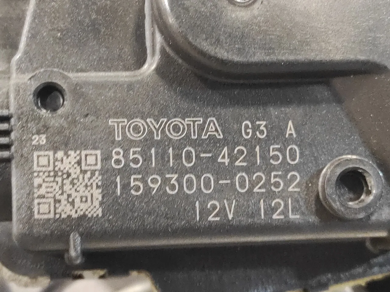 Motor Limpia Delantero para Toyota Rav 4 (A3)
