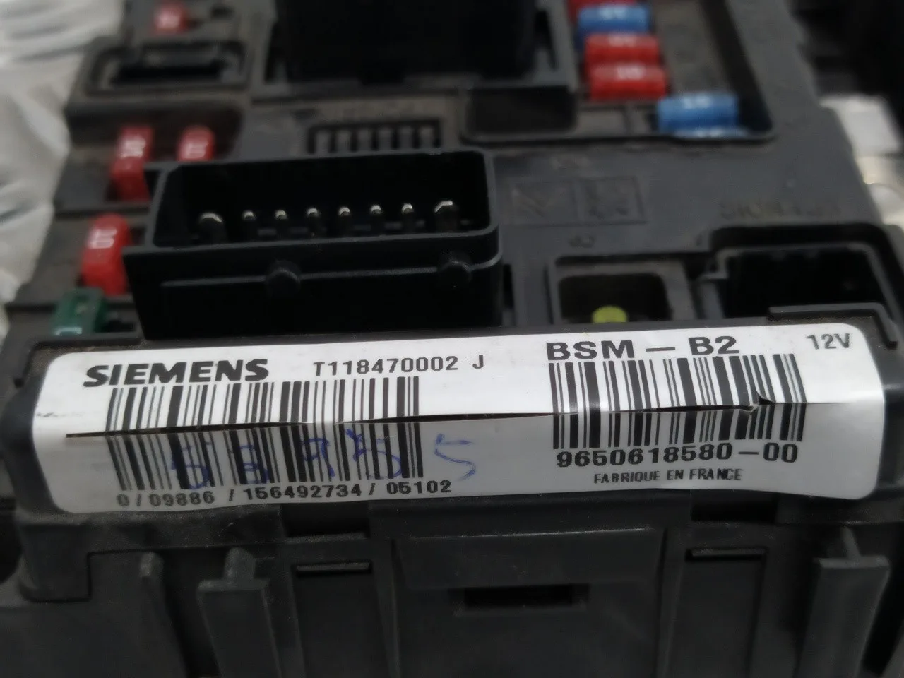 Caja Reles / Fusibles para Citroën Berlingo