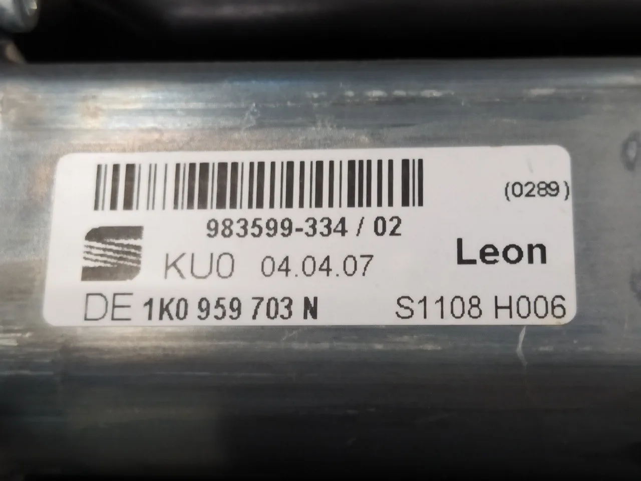 Elevalunas Trasero Izquierdo para Seat Leon (1P1)