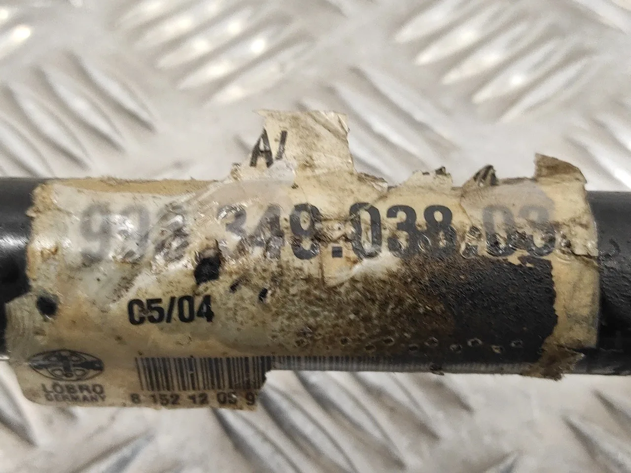 Transmision Delantera Izquierda para Porsche 911 (Typ 993)
