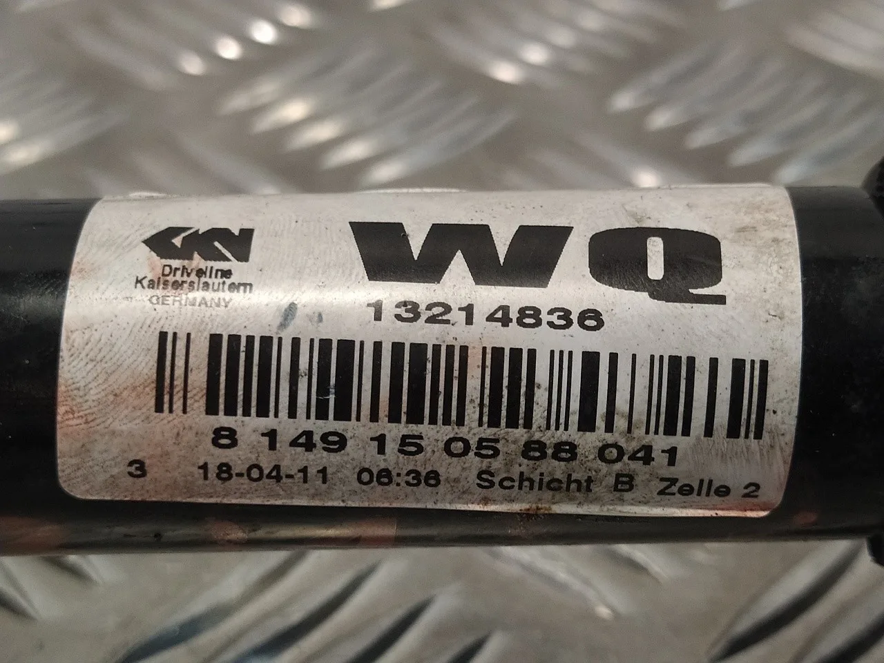 Transmision Delantera Izquierda para Opel Zafira B