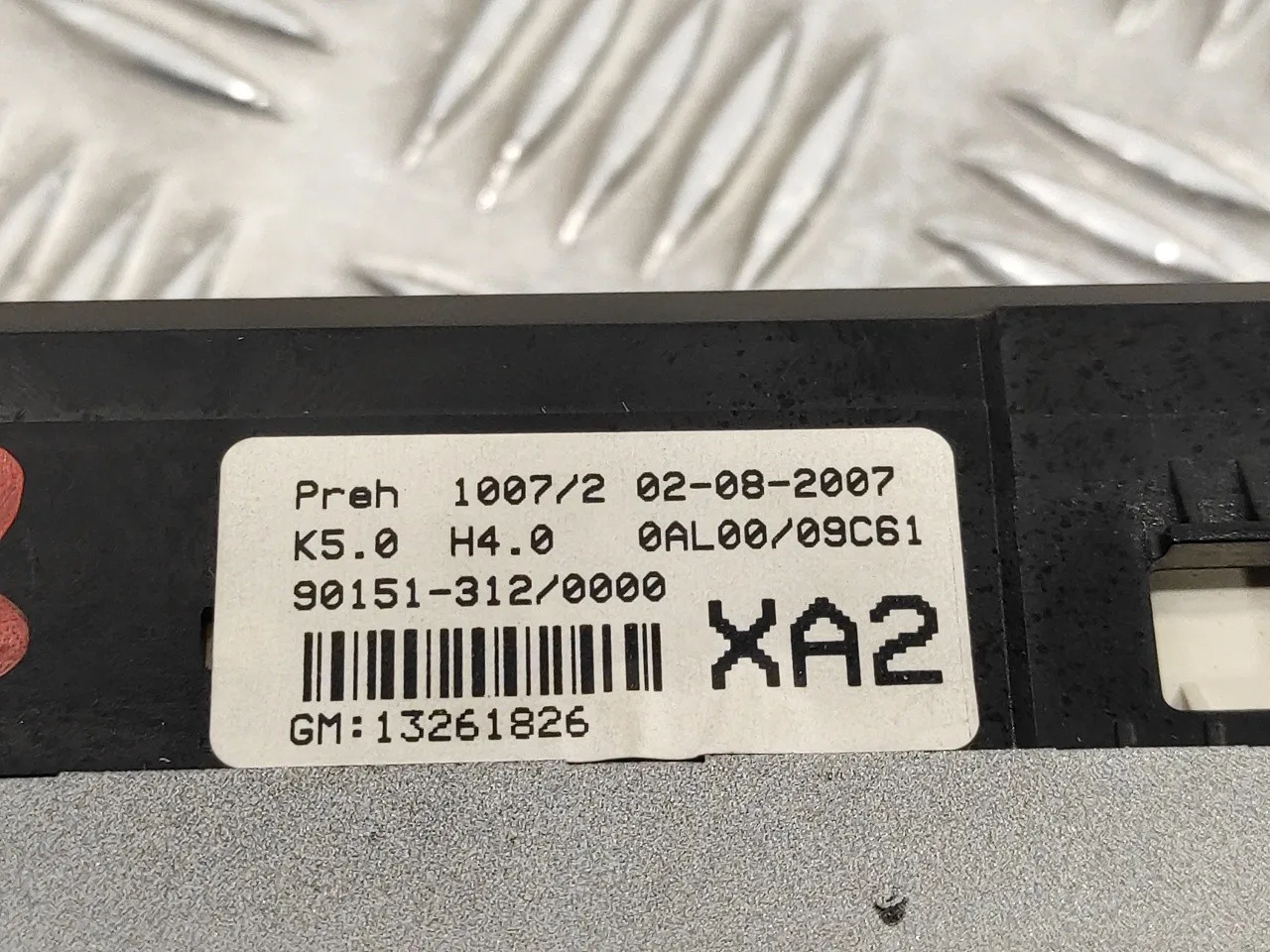 Mando Climatizador para Opel Astra H Berlina