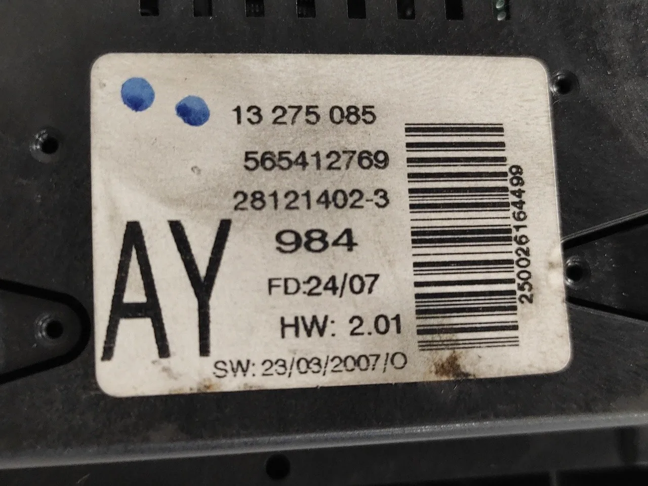 Pantalla Multifuncion para Opel Astra H Berlina