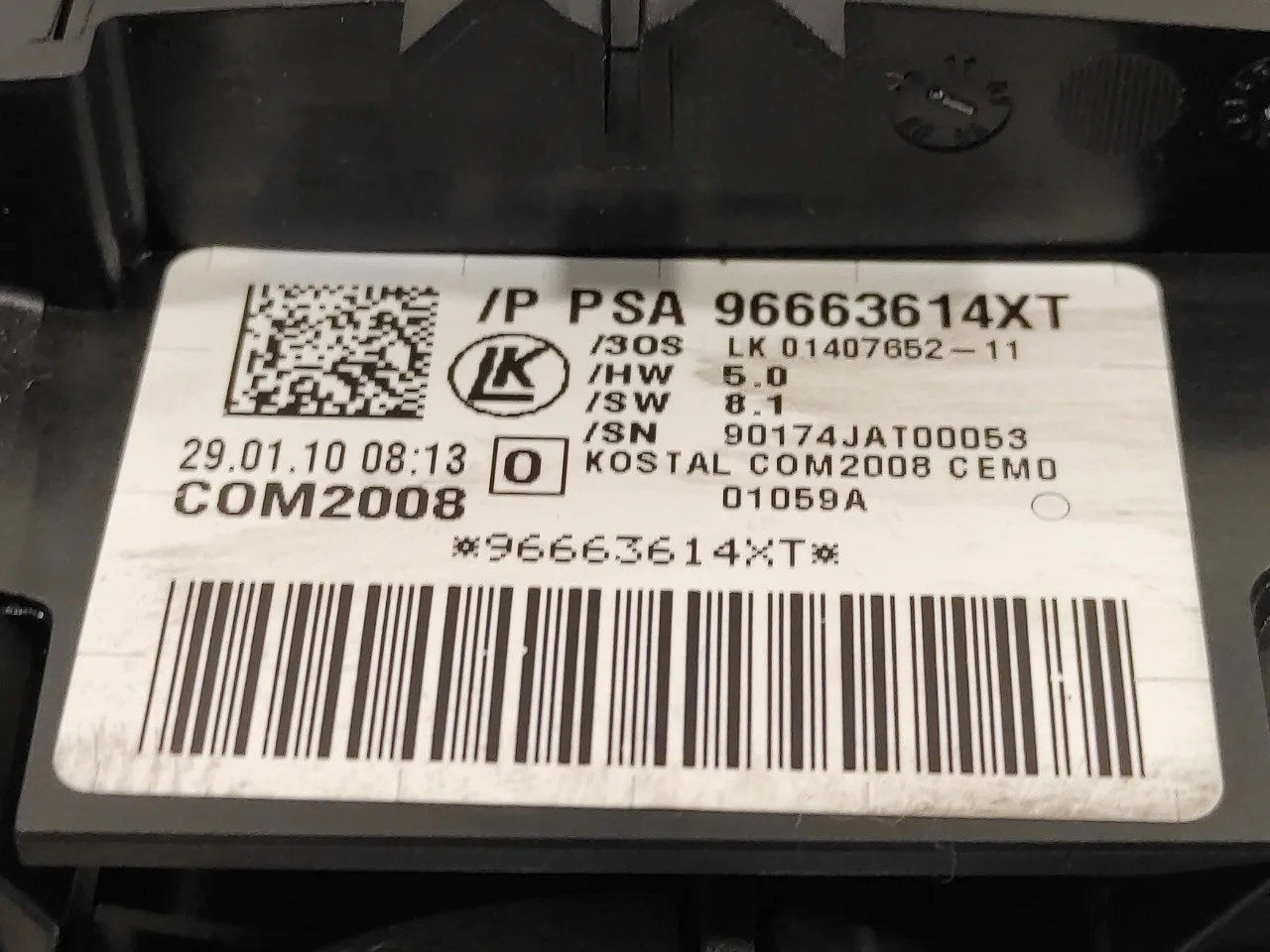 Mando Multifuncion para Peugeot 5008