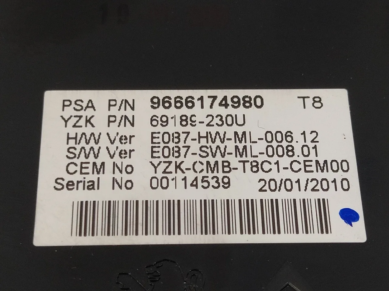 Cuadro Instrumentos para Peugeot 5008
