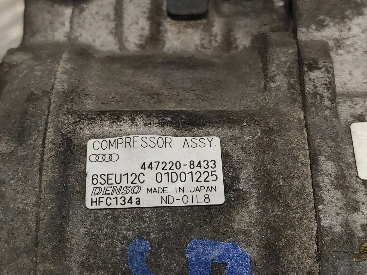 Compresor Aire Acondicionado para Audi A4 Berlina (8E)