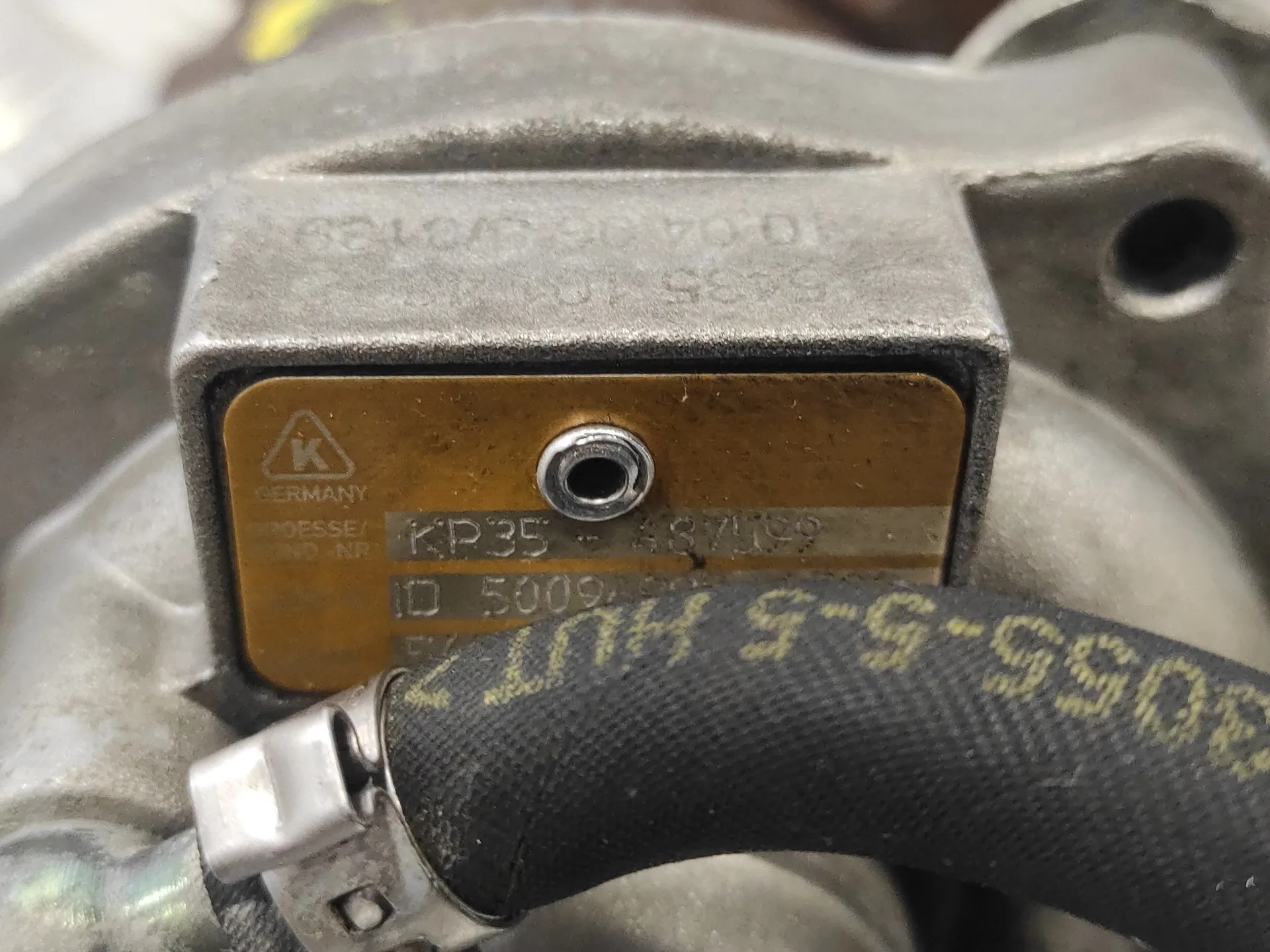 Turbocompresor para Citroën C3