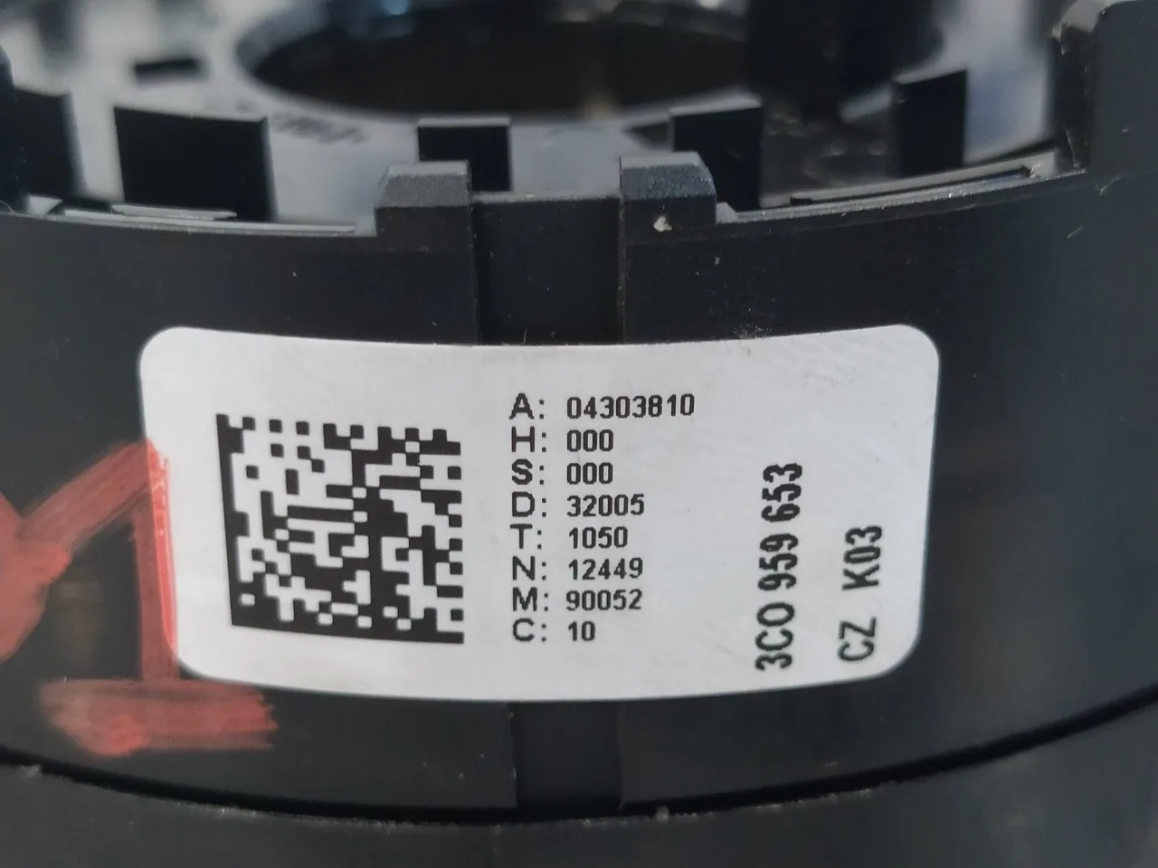 Anillo Airbag para Volkswagen Passat Berlina (3C2)