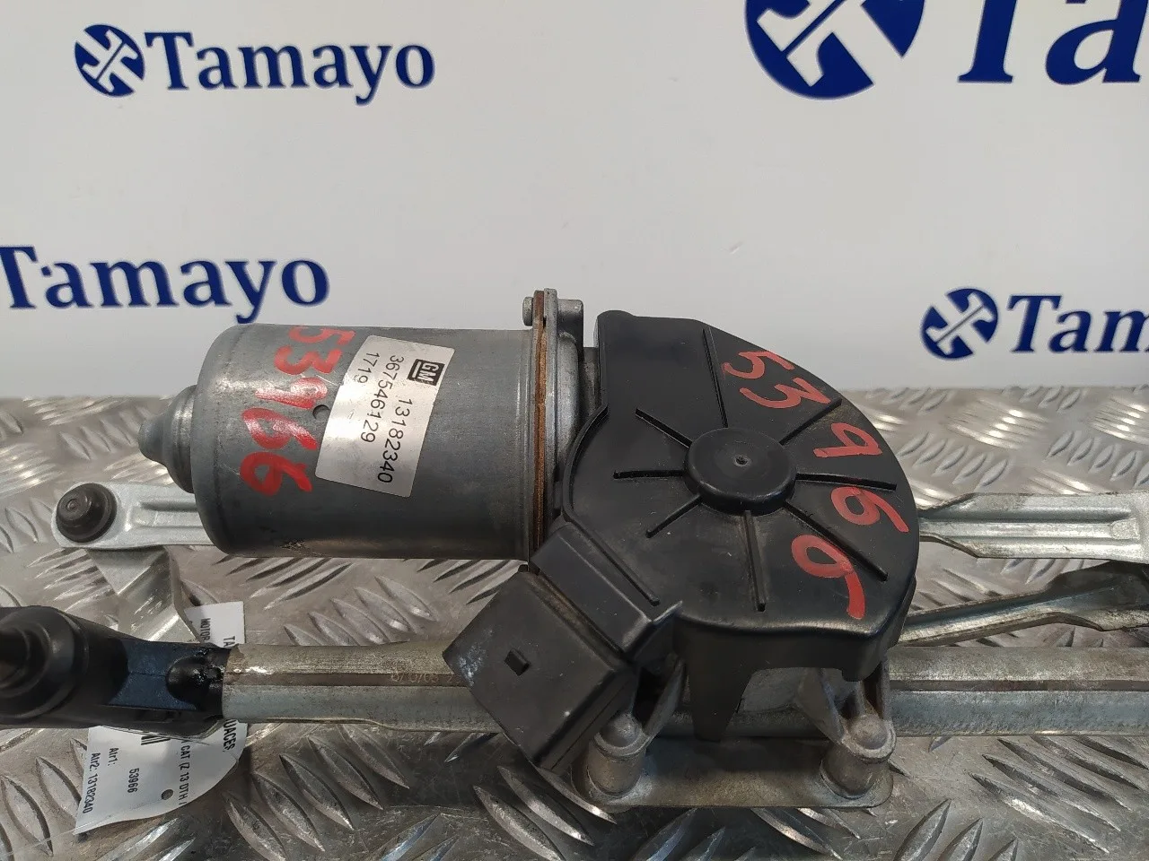 Motor Limpia Delantero para Opel Corsa D