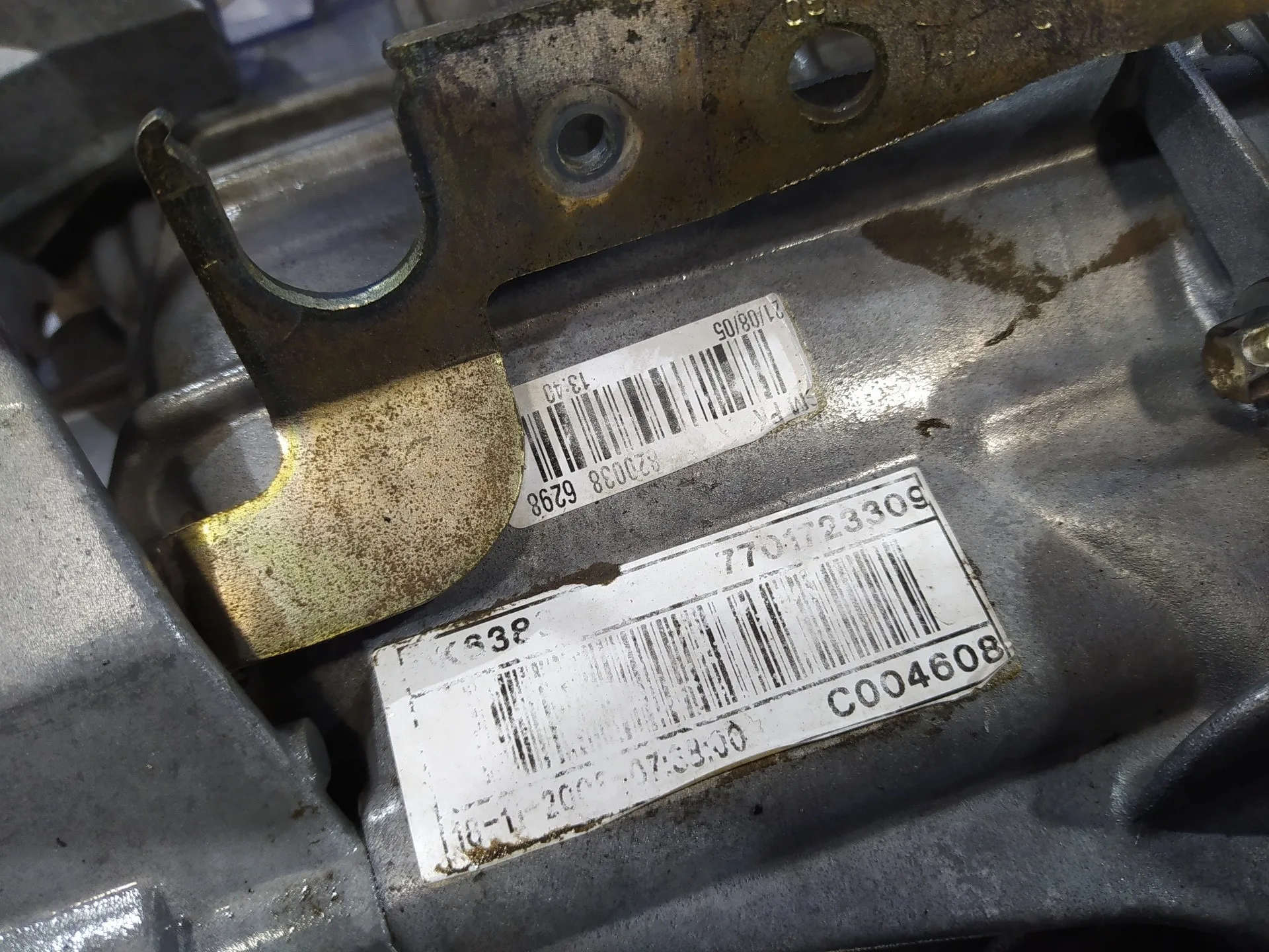 Caja Cambios para Renault Laguna Ii (Bg0)