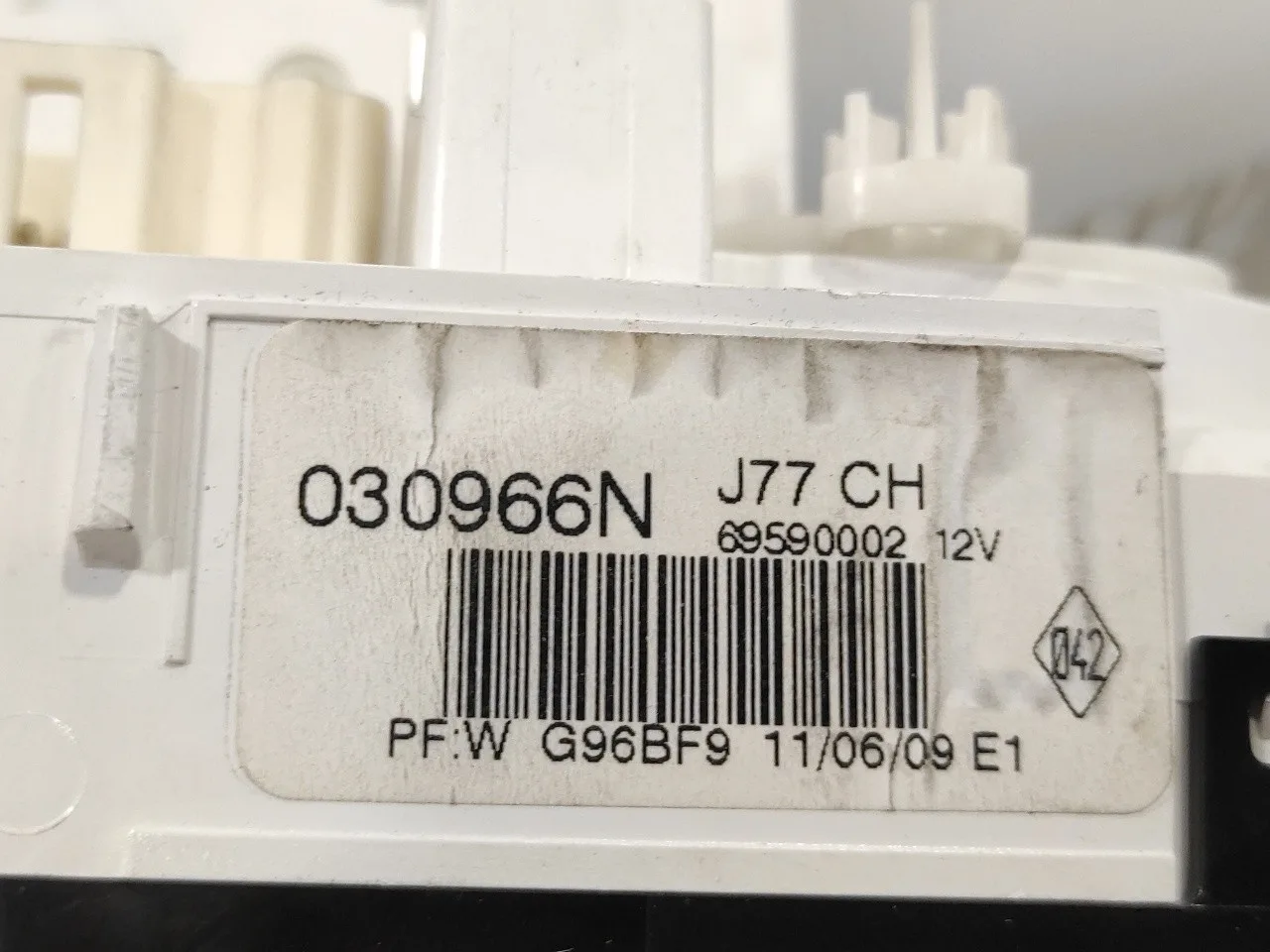 Mando Calefaccion / Aire Acondicionado para Renault Clio Iii