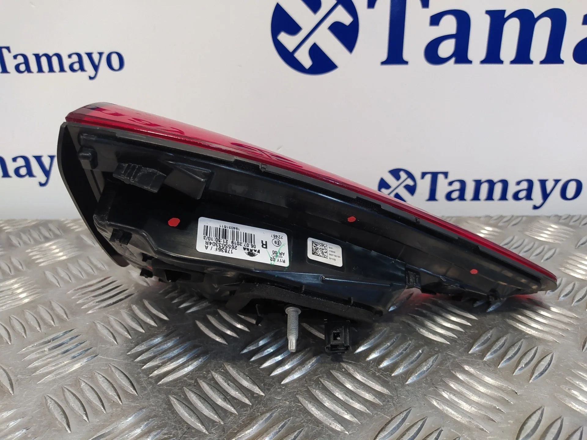 Piloto Trasero Derecho Interior para Renault Clio V