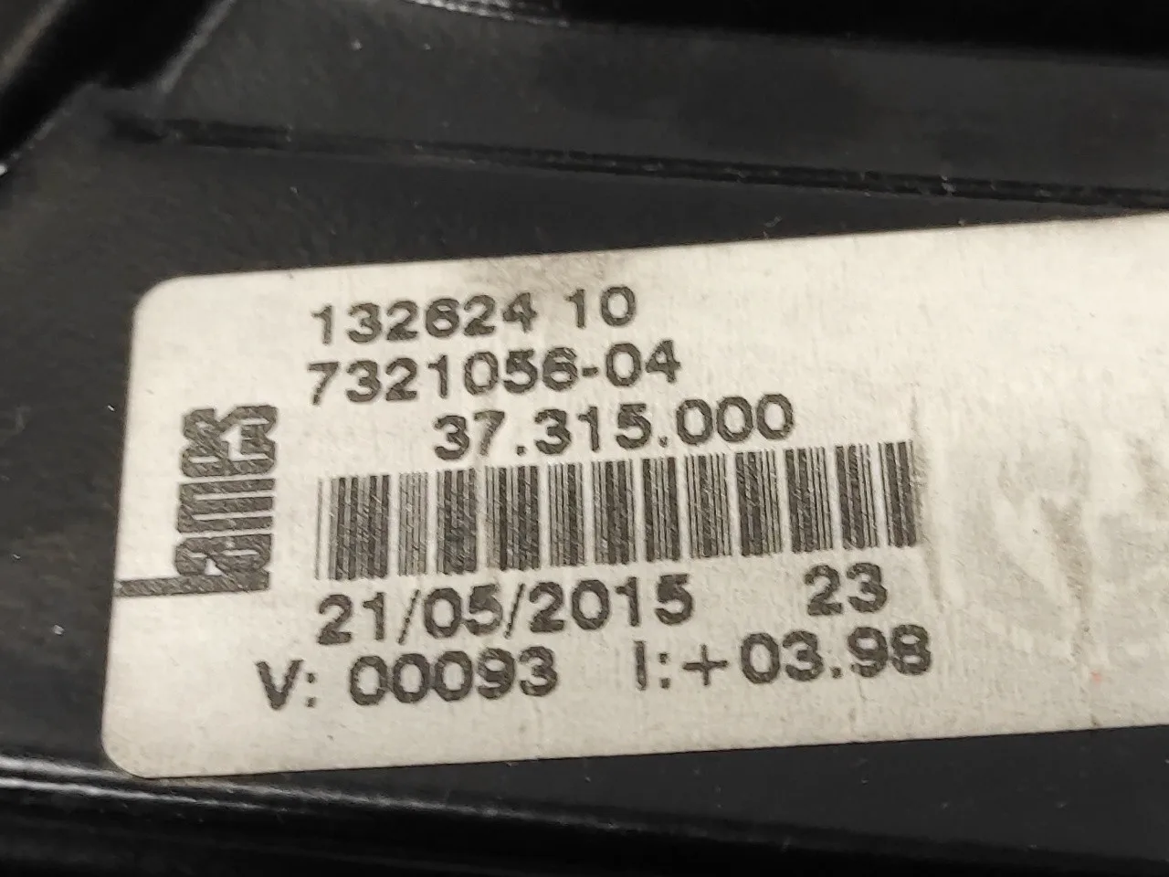 Elevalunas Trasero Derecho para Bmw Serie 2 Gran Tourer (F46)