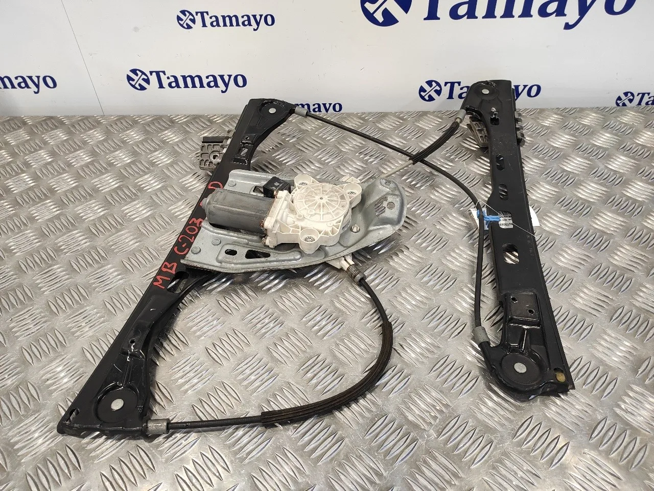 Elevalunas Delantero Derecho para Mercedes-Benz Clase C (W203) Sportcoupe