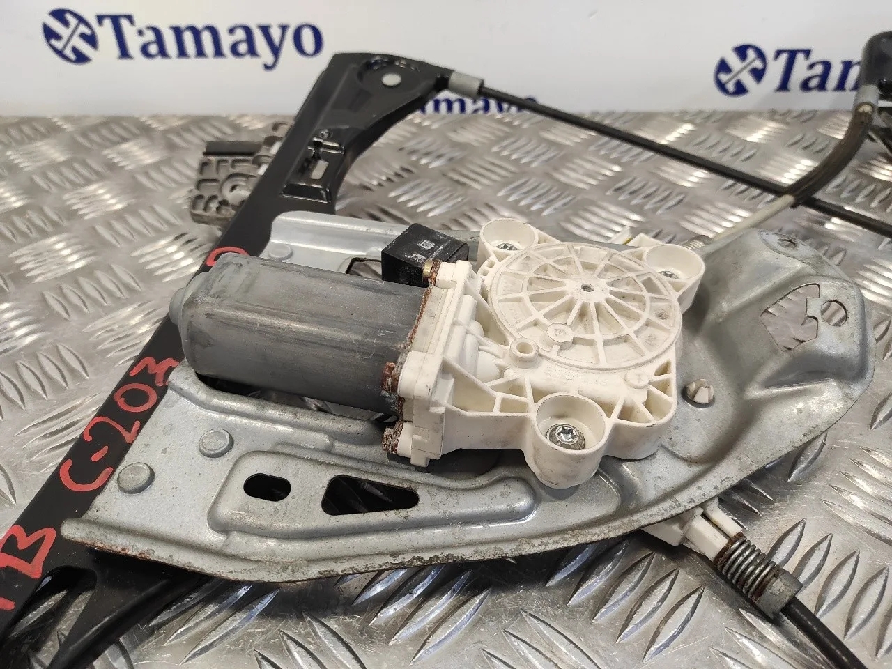Elevalunas Delantero Derecho para Mercedes-Benz Clase C (W203) Sportcoupe