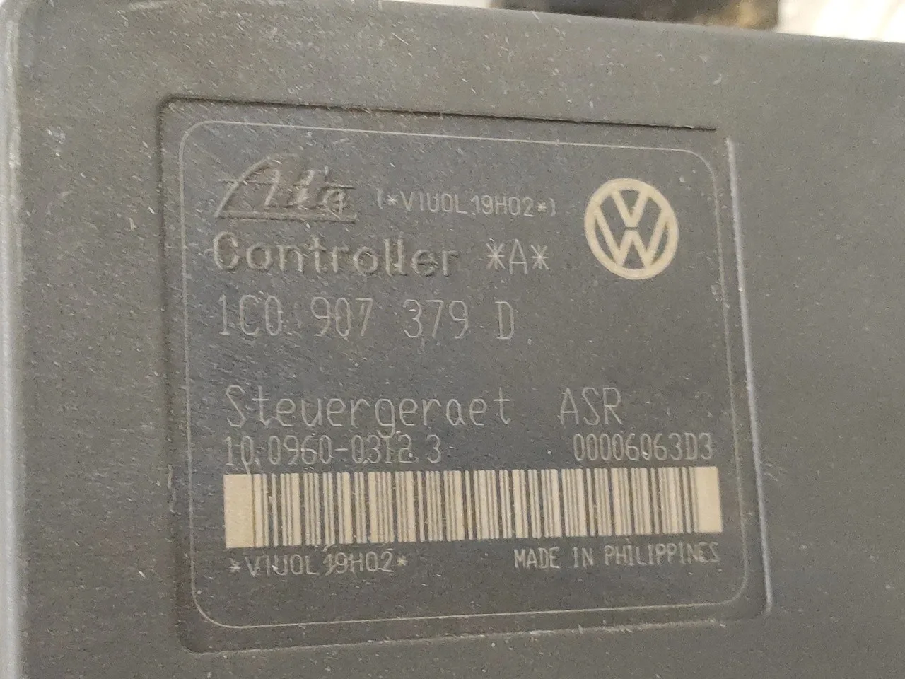 Abs para Volkswagen Bora Berlina (1J2)