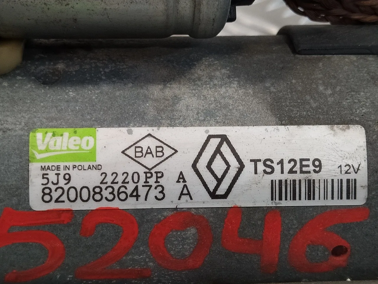 Motor Arranque para Renault Clio Iii