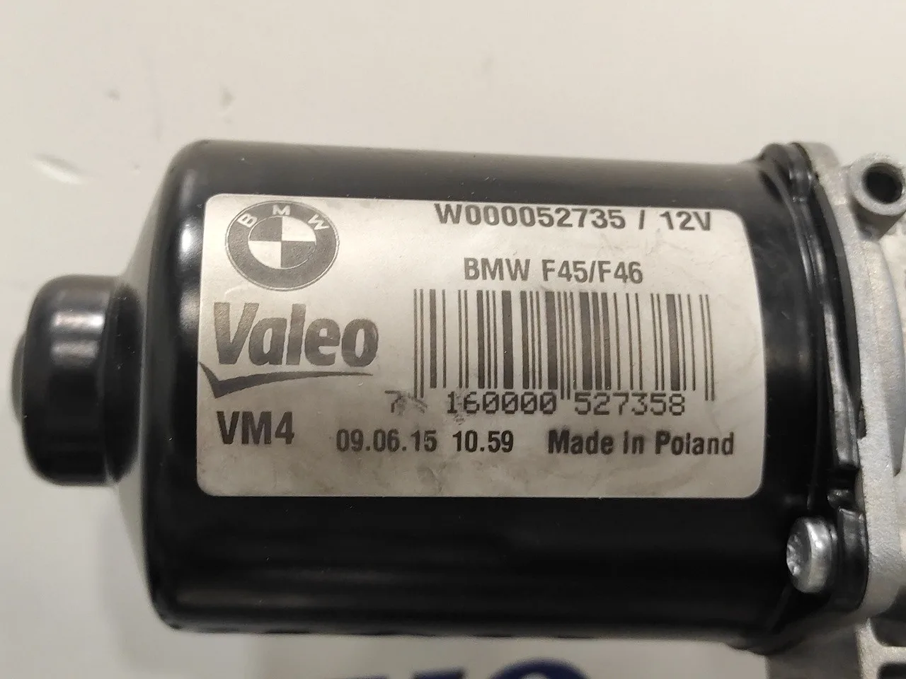 Motor Limpia Delantero para Bmw Serie 2 Gran Tourer (F46)