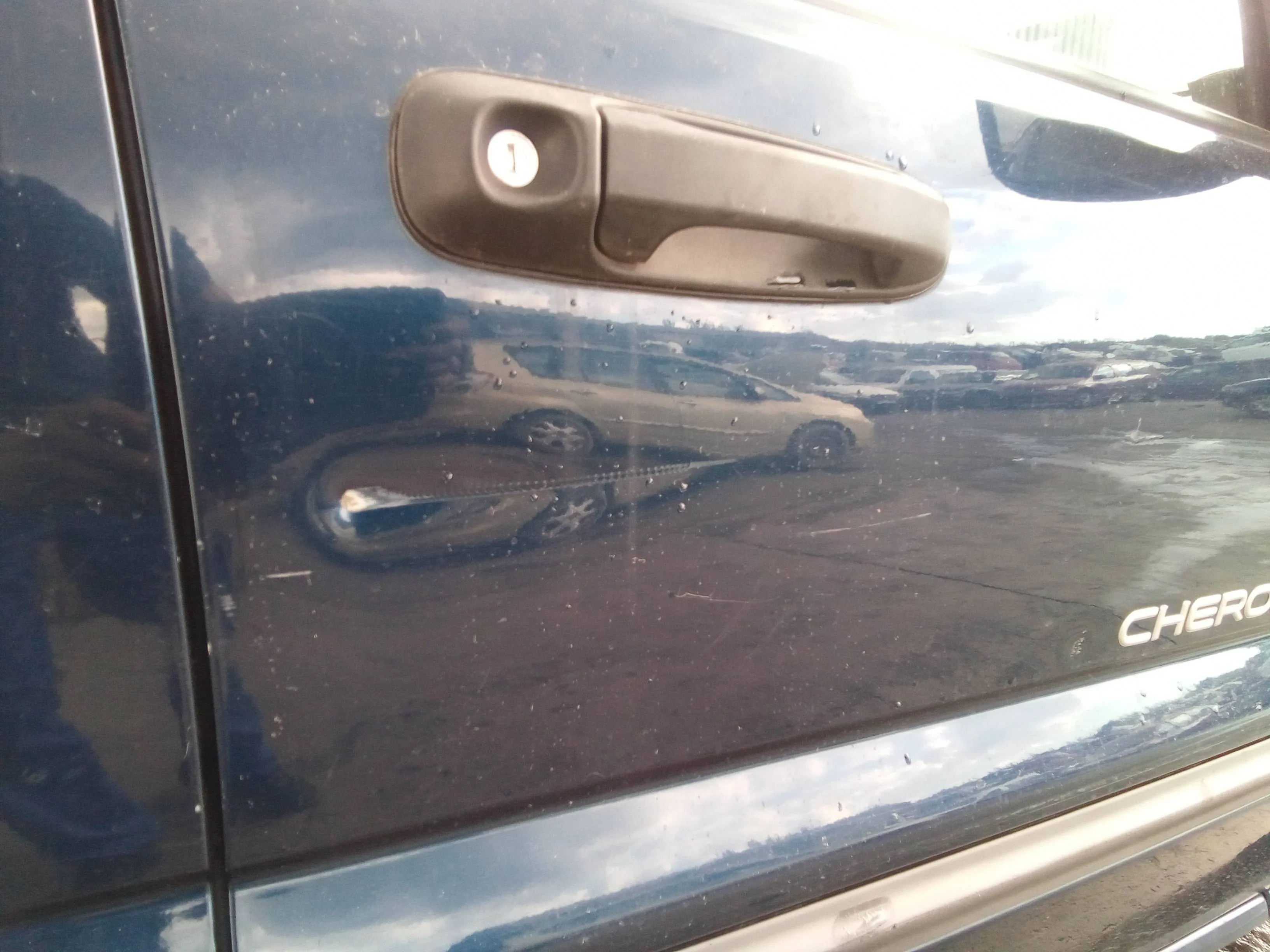 Puerta Delantera Derecha para Jeep Cherokee (Kj)