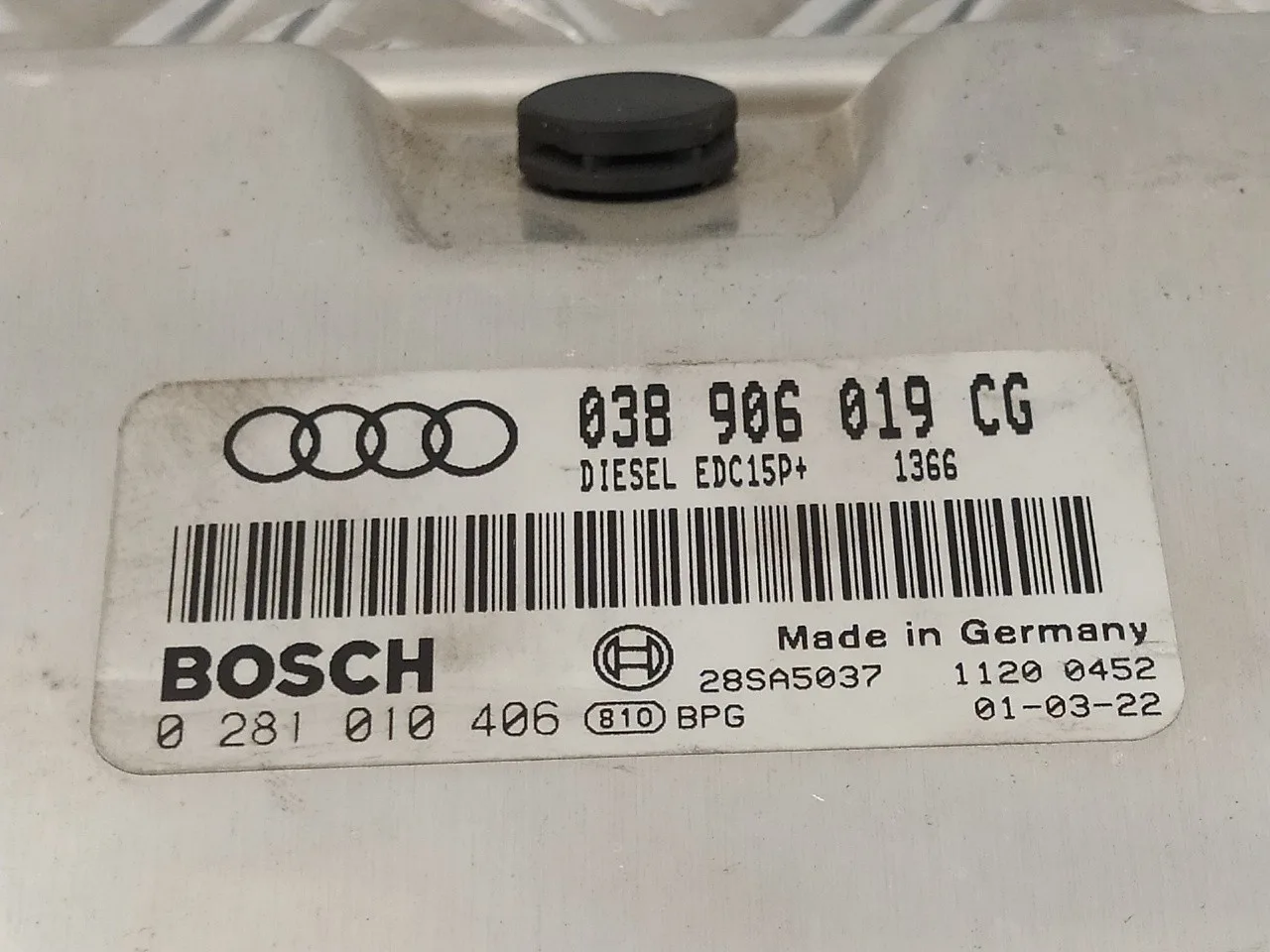 Centralita Motor Uce para Audi A4 Berlina (8E)