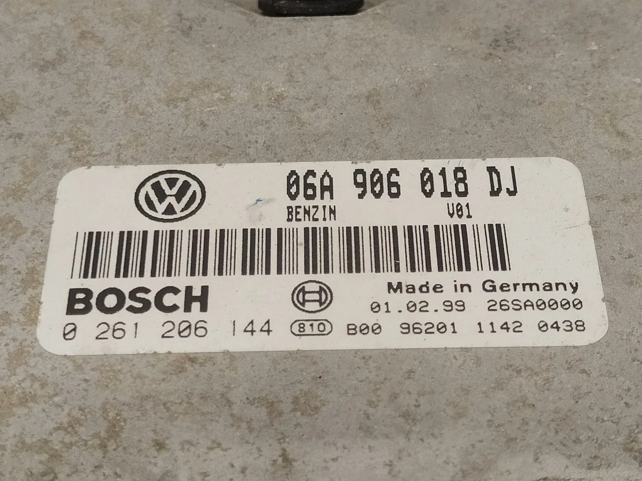 Centralita Motor Uce para Skoda Octavia Berlina (1U2)